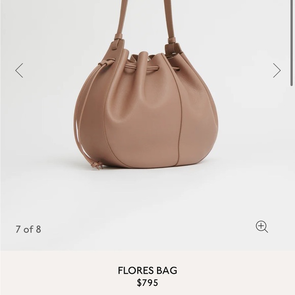Mansur Gavriel Flores Bag | Biscotto *New without tags attached - Picture 13 of 16